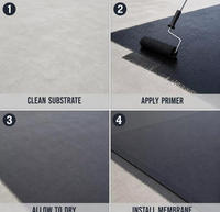 Imprimación Bituminosa a Base de Agua para Preparación de Superficies, Impermeabilización de Cimentaciones de Concreto y Techos, Directo de Fábrica