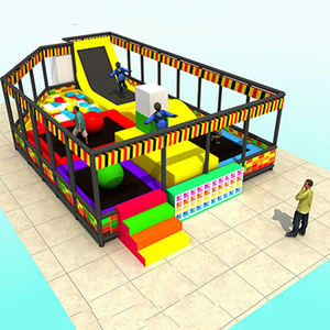 Les fabricants professionnels de trampoline produisent des parcs de trampoline de <span class=keywords><strong>fitness</strong></span> de sécurité en plein air - Product Image 5