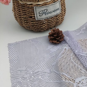 Jiede nhà sản xuất vàng Crochet căng vải Crochet đan lưới vải ren mỗi mét - Product Image 5