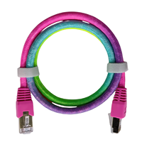 ODM Categoría 7 Red Cuatro pares trenzados de alambre de cobre 26AWG Conductor BC Lan Cable Ethernet para computadora