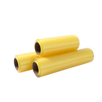 Rollo de Plástico Transparente para Envolver Alimentos, Resistente a la Humedad, para Gelatina, Sándwiches, Chocolate, Galletas