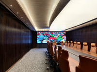 Mur vidéo LED intérieur à pas de pixels fins P1.25 P1.86 SMD COB P1.53 P2 8K Affichage LED Ultra HD pour salle de conférence