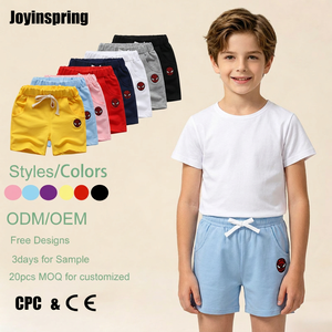 Fabricant ODM OEM de vêtements pour enfants de haute qualité en coton écologique, pantalons hippies, shorts d'école, vente en gros - Product Image 1