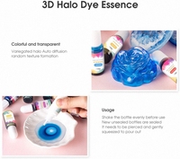 Encre de caméléon en résine, Pigment Permanent, vente directe d'usine, haute Concentration, pour moules en Silicone, 10 ml