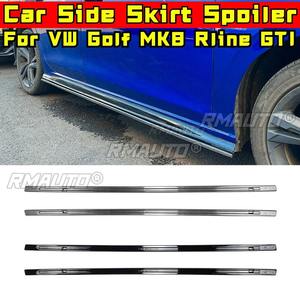 <b>For</b> Volkswagen Golf MK8 Rline GTI <b>Car</b> Side Skirt Lip Spoiler Splitter <b>Diffuser</b> Tunning Part <b>Car</b> Side Skirt Splitter Apron - Product Image 1