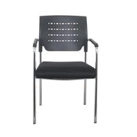 Chaise de bureau empilable en PP à prix de gros pour personnel, visiteurs, étudiants, formation et salles de conférence