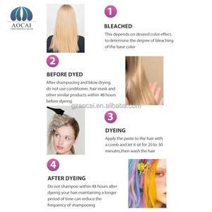 Masker penyegar warna rambut perawatan Toning Conditioner menyimpan warna rambut Semi permanen pewarna rambut - Product Image 4