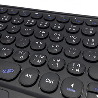Clavier bluetooth sans fil OEM, pour tablettes, iPad, espagnol, russe, français, arabe, anglais, avec pavé tactile
