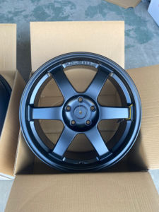 ล้อแม็กซ์/กระทะล้อ <span class=keywords><strong>15</strong></span> 16 17 18 19 นิ้ว 4X100 5X100 5X114.3 สำหรับรถยนต์ <span class=keywords><strong>Te37</strong></span> Flrocky - Product Image 2