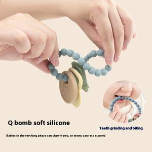 Hot New Safety-Safe Baby Teether Juguete de dentición divertido de silicona de alta calidad para niños - Product Image 3
