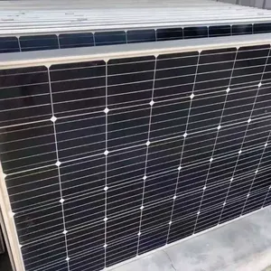 Paneles solares usados 250/300/400/500/550W OEM Power N-Type Glass Front Cover BIPV Half Cell Reacondicionado Barato Mono Solar Pv Paneles - Product Image 1