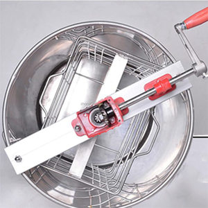 Extracteur de miel manuel réversible en acier inoxydable, machine de traitement centrifuge - Product Image 3