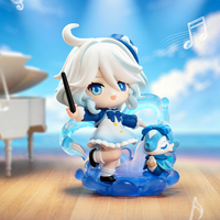 Nouveautés Officielles : Lot de 12 figurines Genshin Impact Light Shadow Poetry en PVC, échelle 1/12, boîte mystère, collectionnables