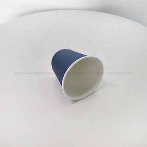 Gobelets en papier de qualité supérieure pour événements religieux, chansons de Noël, chocolat chaud, thé, jus, smoothies – Écologiques, couleur foncée - Product Image 3