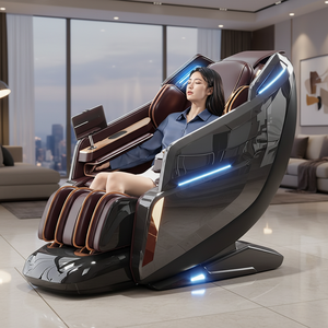 RENOVACARE Smart AI Voice 4D Manipulator Schwerelosigkeit Ganzkörper-Recliner <span class=keywords><strong>Massage</strong></span> stuhl Airbag Fuß Waden heizung Bluetooth Home - Product Image 1
