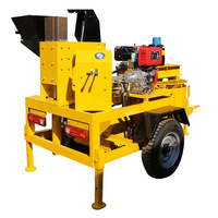 Machine à Briques d'Argile Semi-Automatique M7mi avec Moteur Hydraulique à Chaîne, Boîte de Vitesses PLC et Pompe – Version Export Personnalisable