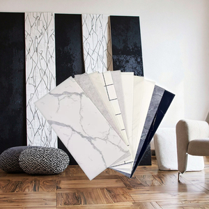 <strong>WYC</strong> Modern Marble Wallpaper 60*30cm Self-Adhesive PVC Waterproof Indoor Bathroom Wall Decoration Geometric Pattern Wall Boards - Product Image 4