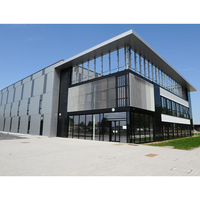 Atelier en acier préfabriqué structure d'entrepôt usine bâtiment maison préfabriquée