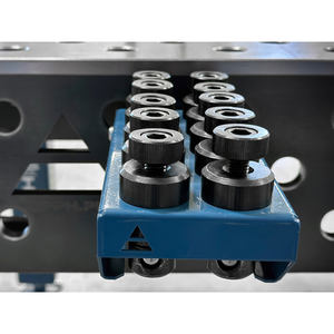 Support de montage GPPH taille S 252x106mm pour tables à trous de 28mm - Product Image 3