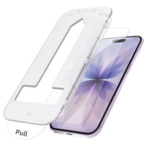 متين 2.5D شفاف HD زجاج مقسى مقاوم للصلابة 9H لهاتف iPhone glair/17 برو/17 برو ماكس - Product Image 3