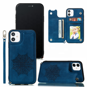 Cuir D'UNITÉ CENTRALE TPU PC pour <span class=keywords><strong>iphone</strong></span> <span class=keywords><strong>12</strong></span> étui Portefeuille Porte-Cartes pour <span class=keywords><strong>iphone</strong></span> <span class=keywords><strong>12</strong></span> <span class=keywords><strong>pro</strong></span> <span class=keywords><strong>max</strong></span> téléphone étui à cartes - Product Image 2