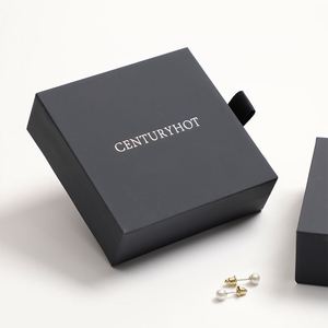 Custom Logo Cardboard Drawer Jewelry Packaging <b>Box</b> <b>Gift</b> Boxes Necklace <b>Earring</b> Bracelet Ring Jewelry <b>Box</b> - Product Image 2