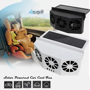 Auto Solar Powered Fan Car Ventilator Solar Charging Cooling Vent Exhaust Vehicle Air Circulation Cooling Tool