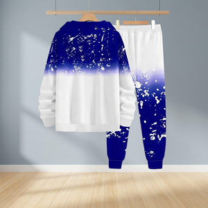 Ensemble sweat-shirt et pull YIZE Sport pour homme, tricoté, à capuche, avec logo brodé personnalisé, doublé, coupe ample, séchage rapide, collection automne - Product Image 3