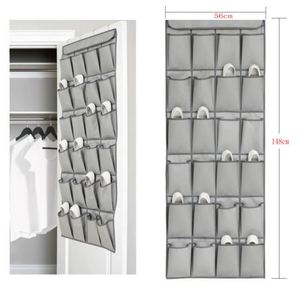 Hot Selling Hanging Bag Premium Multi-layer Sundry Collection Pocket Over the Door <b>Shoe</b> Storage Hanging Carbon Bag - Product Image 1
