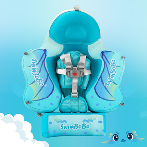 ห่วงยางว่ายน้ำเด็ก Swimbobo Air <span class=keywords><strong>Free</strong></span> Swim <span class=keywords><strong>Float</strong></span> พร้อมหลังคา ป้องกันแสงแดด ผลิตจากโฟมที่เป็นมิตรต่อสิ่งแวดล้อม ทนทาน ไม่ต้องเติมลม ใช้สำหรับว่ายน้ำในสระ - Product Image 2