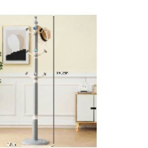 Porte-manteau en bois moderne 36903-M1-A/B/G/H/W - Product Image 4