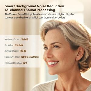 सबसे अच्छा विक्रेता cic itc रिचार्जेबल सुनवाई सहायता कारखाना थोक चीन ई. - Product Image 5