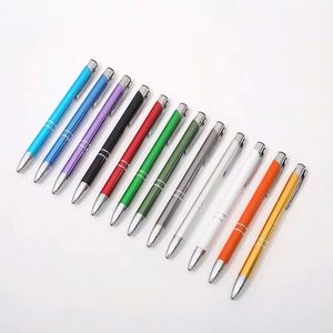 High Quality Custom Logo Aluminum Metal Ballpoint <b>Pens</b> Luxury Gel for Stylus for Advertising Design Gift - Product Image 3