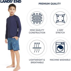 FOXA เสื้อป้องกันแสงแดดสำหรับเด็กชาย แขนยาว UPF 50+ เสื้อยืดกันแดด - Product Image 4