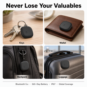 Localizador Inteligente Compatible con Apple Find My y Google Find Hub, Certificado IP67, Batería de 365 Días, Sin Aplicación, Sin <span class=keywords><strong>SIM</strong></span>, Sin Suscripción - Product Image 4