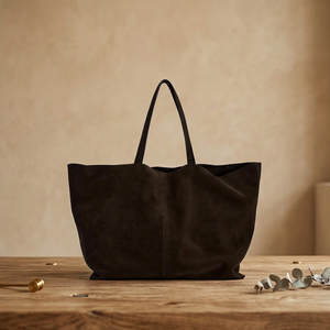 Pochette de luxe pour femme en cuir véritable, sac à main décontracté de qualité professionnelle avec double sangle, fermeture éclair durable et imperméable - Product Image 6