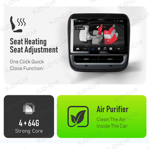 Vjoycar Écran arrière 7 "pour Tesla Model 3 Model Y 4K Multimedia Entertainment <span class=keywords><strong>Screen</strong></span> AC Control <span class=keywords><strong>Android</strong></span> Auto Car Accessories - Product Image 4