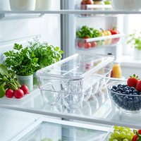Conteneur de rangement pour œufs, 12 œufs, empilable, organisateur de réfrigérateur, compartiments individuels, option de couvercle, anti-poussière