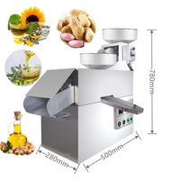 Machine d'extraction d'huile de noix de coco de graines de tournesol d'arachide du bon prix 15kg/heure HJ-P52