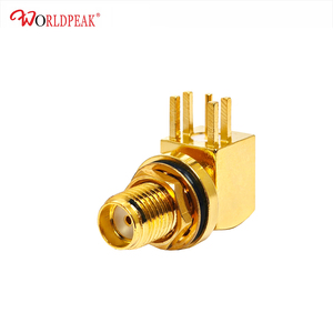 Nhà sản xuất RoHS <span class=keywords><strong>SMA</strong></span>-KE kết nối <span class=keywords><strong>SMA</strong></span> nữ vách ngăn không thấm nước hàn/Hàn cạnh PCB thẳng bảng điều chỉnh gắn cắm ổ cắm - Product Image 3