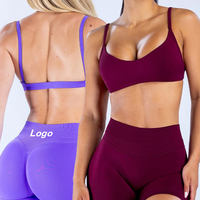 YY Vente en gros de vêtements de sport pour femmes, ensembles de yoga et de fitness sans couture 4 pièces, soutien-gorge en tricot côtelé, débardeur, shorts, leggings, ensembles d'entraînement pour femmes