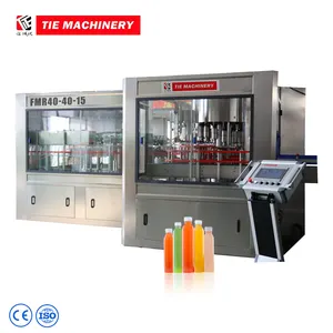 New Arrival 3 In 1 Full Automatic Water Plastic PET Bottle Juice Filling Capping Sealing Machine