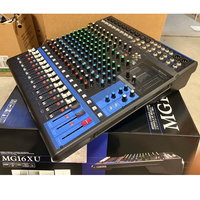 Console de mixage audio compacte professionnelle 16 canaux avec effets sonores multiples pour l'enregistrement et la scène en direct