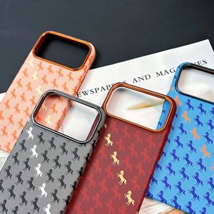 <span class=keywords><strong>Coque</strong></span> magnétique anti-chute et antibactérienne en fibre de carbone Kevlar motif <span class=keywords><strong>cheval</strong></span> sautant pour iPhone 17 16 15 14 Pro Max - Product Image 6