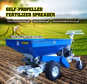 Semoir et épandeur d'<span class=keywords><strong>engrais</strong></span> autopropulsé à double usage pour pelouses, jardins et champs agricoles - Une machine, deux fonctions - Product Image 2
