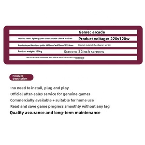 King Boxer Classic <span class=keywords><strong>Beat</strong></span> Them up Machine de jeu de combat à haute durabilité facile à entretenir Arcade Fighter Machine de jeu de combat à pièces - Product Image 2