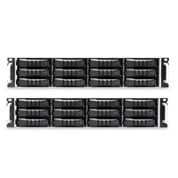 Serveur de stockage J2012-04-04X AIC avec 12 baies d'échange à chaud Adaptateur 2U12 JBOD SAS4 24G/12G Dual SATA BMC Data Center Cloud Computing