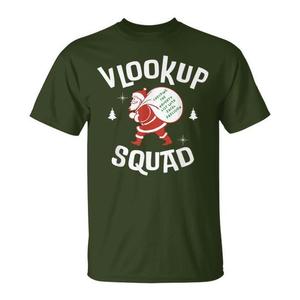 T-shirt Excel Christmas Squad pour analyseur de données, comptable, spécialiste des feuilles de calcul – Cadeau de Noël - Product Image 1