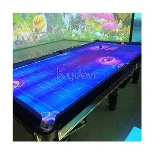 เปิดใช้งานเกมสนุกเกอร์บิลเลียดแบบโต้ตอบดิจิทัลบนโต๊ะฉายภาพพร้อมเอฟเฟกต์พิเศษ AR สำหรับการแข่งขันแบบผู้เล่นหลายคน - Product Image 4