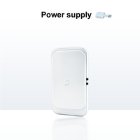 Sonnette sans fil cinétique étanche IP68, autonome, longue portée, pour la sécurité des appartements et des maisons, installation facile